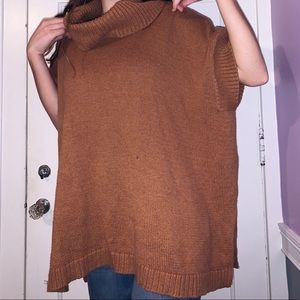 Poncho Layering Sweater